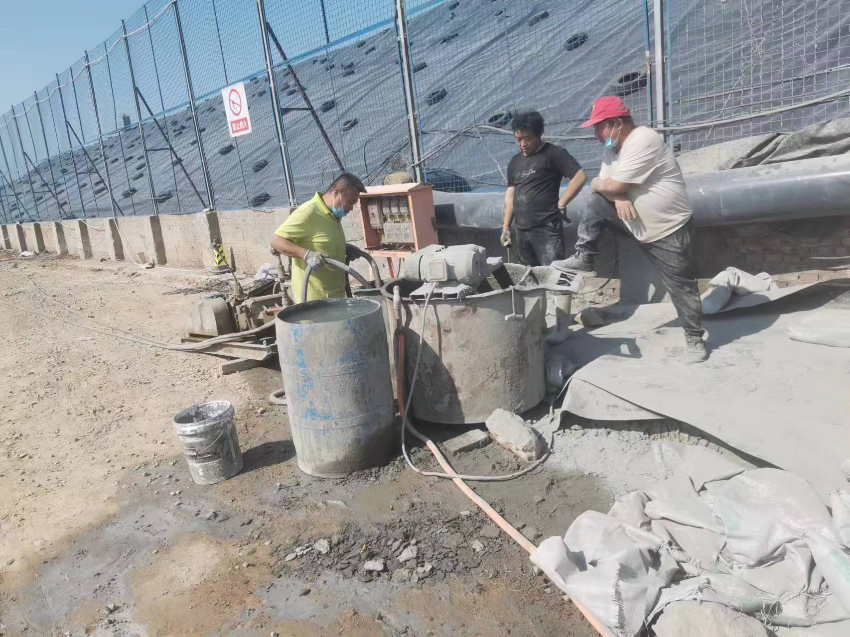 白水袖阀管注浆